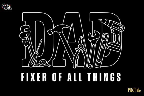 Dad Fixer of All Things: A Handyman Design Asset