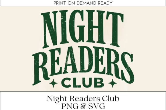 Embrace Vintage Charm with the Night Readers Club Design