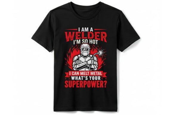 Funny Welder Superpower T-Shirt: The I Melt Metal Design