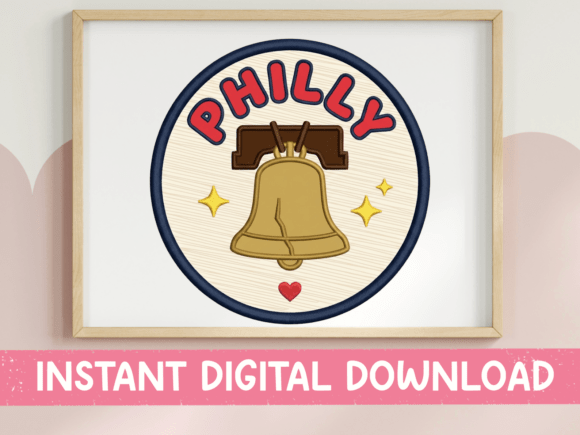 Philly Liberty Bell Patch SVG: A Design Asset with Historic Flair