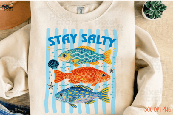 Stay Salty, Coastal Beach Shirt PNG: Design Insights