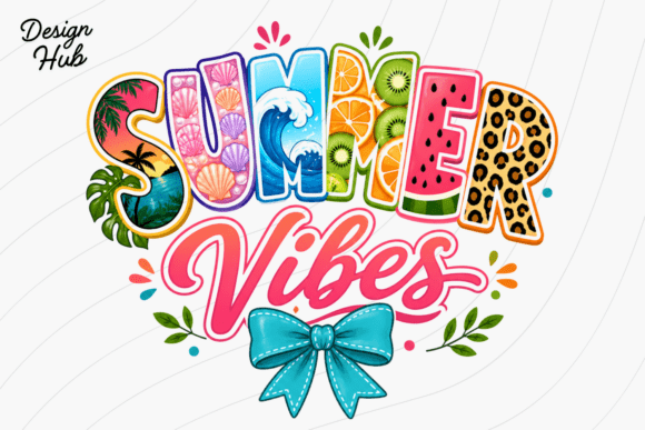 Summer Vibes Shirt PNG: A Playful Design for Tropical Projects