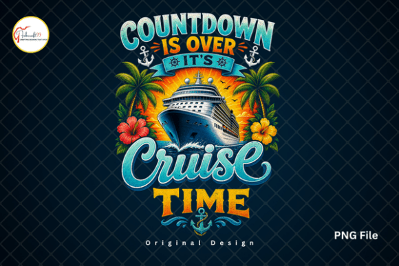 Tropical Cruise PNG: Setting Sail with Vibrant Summer Vacation Graphics